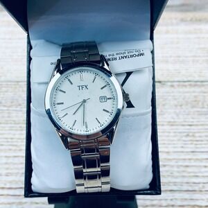 TFX by Bulova 36B100 Stainless Steel Watch with Date Japan Movement In‎ Box
